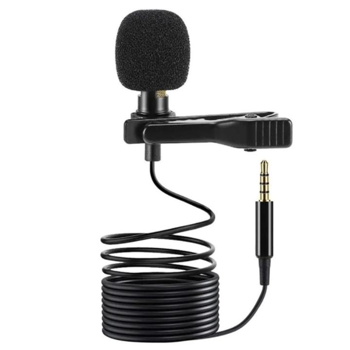 3.5mm Microphone Professional Lavalier Omnidirectional Mic Mobile Phones