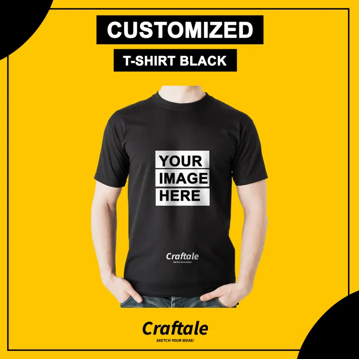 Customized%20Black%20T-Shirt%20with%20your%20Picture,%20Logo%20or%20Name%20%7C%20Black%20T-Shirt%20Print%20%7C%20Craftale%20-%20Image%204