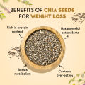 Husnain Dawakhana | Organic Chia Seeds | rich source of omega 3, calcium, vitamins | 250g. 