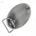 Men's Simple Western Cowboy Belt Buckle Cool Fashion Engraved Floral Vintage Style , Antique Silver. 