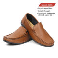 NBH Shoes Loafer - Medicated Non Slip Formal Shoes For Men - Office Shoes For Boys - Shoes Formal Leather For Kamez Shalwar - Perfect Gift For Boys. 