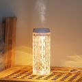 Air Humidifier Colorful Ambient Lighting Multiple Faceted Prism Design Mist Humidifiers for Home. 