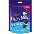 Cadbury DairyMilk OREO minis/bites/190g/pouch/lots of sharing/chocolates. 