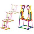 Sticks Blocks Educational Building Blocks Smart City DIY Stick Toys Different Shape Game for Kids Boys and Girls  (Pipe Puzzle Game). 