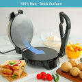 Roti Maker - Electric Roti Maker Machine Fully Automatic - Roti Maker Machine - Chapati Maker - Bread Maker Machine - Roti Maker Machine Fully Automatic Electric - Pancake Maker - Tortilla Maker - Crepe Maker - 1500w Original Company Large Size. 