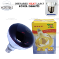 Infrared HEat Lamp 100W Infrared Waterproof Heating Light Bulb for Birds,Chicken,Cats, Incubator, Brooder & Reptile. 