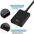 USB 3.0 to HDMI Adapter, 1080P Full HD Video and Audio Multi Monitor Graphics Converter Adaptor for Laptop/PC/Projector/HDTV Compatible with Windows XP 7/8/8.1/10 (VISTA & NO MAç). 