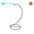 Iron Hanging Rack Spiral Design Glass Ball Holder for Home Garden Decor Stable Iron Base Stand for Air Plant Terrarium Witch Ball Wedding Office Decoration Decorative Item Showcase Stand. 