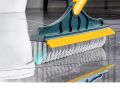 Floor Scrub Brush 2 In 1 Cleaning Brush Long Handle Removable Wiper Magic Broom Brush Squeegee Tile Kitchen Cleaning Tools. 
