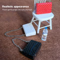 Doll Bag, Doll Handbag Plastic for 1:12 Dollhouse. 
