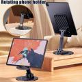 360° Rotating Aluminum Alloy Desktop Tablet Phone Holder Stand For Ipad Cellphone Smartphone Mobile Phones Folding Bracket. 