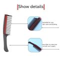 3 Pack Hair Comb, Comb Roller, Detangling Roller Comb Integrated Hair Roller Comb, Anti Splicing Comb for Salon Barber Hair Dye. 