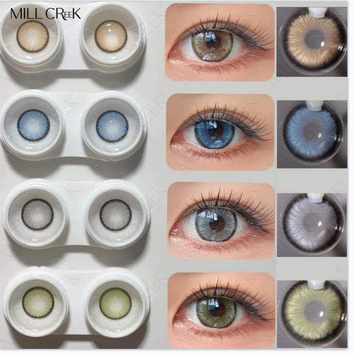 Eye Color Lens Just Like Natural Lens Available Shade Grey + Blue + Hazel + Green + Aqua and Brown