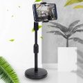 Tiktok, sketch and Art drawing, and YouTube videos creator Compatible Compact Lightweight Mobile Smart Phone Tripod Stand - Black. 