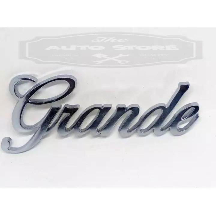Grande Logo Monogram - For Toyota Corolla 2014 - 2019 - Emblem