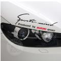 12inches Sports mind Car Sticker (Suzuki With Logo) Car Bonnet Sticker Sports Mind Produced By SUZUKI SPORT Car Hood Bonnet Sticker Headlight Decal for Suzuki Grand Vitara Swift Jimny Kizashi Liana Wagon R ALTO etc.. 