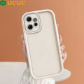 UCUC for Redmi Note 12 4G Back Cover Solid Color Ladder Camera Soft Rubber Protection Phone Case. 