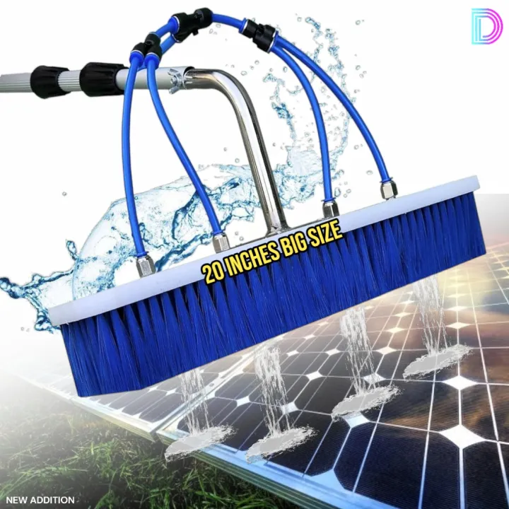 Solar%20Panel%20Cleaning%20Brush%20with%2020%20Feet%20Long%20Handle%20%E2%80%93%20Water%20Flow%20System%20for%20Panels%20Cleaning%20Stainless%20Steel%20Extendable%20Rod%20-%20Image%202