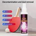 Table Tennis Racket Care Kit Ping-Pong Paddle Rubber Cleaner 100ml Table Tennis Racket Cleaning Spray Ping-Pong Bat Blade. 