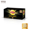 Lipton Earl Gray 25 Tea Bags | Flavored Black Tea. 