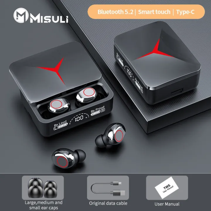 M90pro%20TWS%20Wireless%20Bluetooth%205.2%20Headset%20ENC%20Noise%20Reduction%20Earphones%20HIFI%20Stereo%20Sound%20Headphone%20Sports%20Waterproof%20Earphones%20-%20Image%203