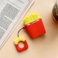 Wireless Earphones Shockproof Chips Popcorn Silicone Protective Case for Apple AirPods 1 / 2. 