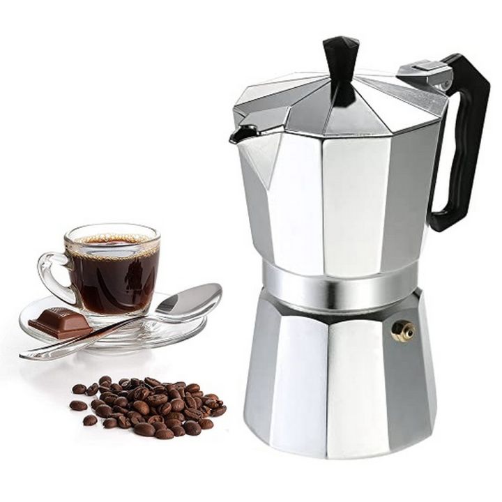 Italian Espresso Maker, Aluminum Moka Pot Coffee Maker, Mocha Coffee Pot Percolator Pot Electrothermal Cooker, Aluminum Stove Top Coffee Maker