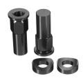 CNC Tusk Rim Lock Nuts Spacer Kit for Honda Yamaha KTM Suzuki Kawasaki MX Enduro Black. 