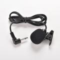 3.5mm Active Clip Microphone With Mini USB External Mic Audio Adaptor Cable For Go Pro Hero 3 3+ 4 Sports Camera PC Laptop. 