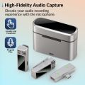 Jmary MW-15 2.4GHz Dual Wireless Microphone For Mobile Available in USB-C and iOS With Charging Case. 