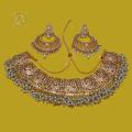 Gorgeous Gold Plated Guluband Bridal Set. 