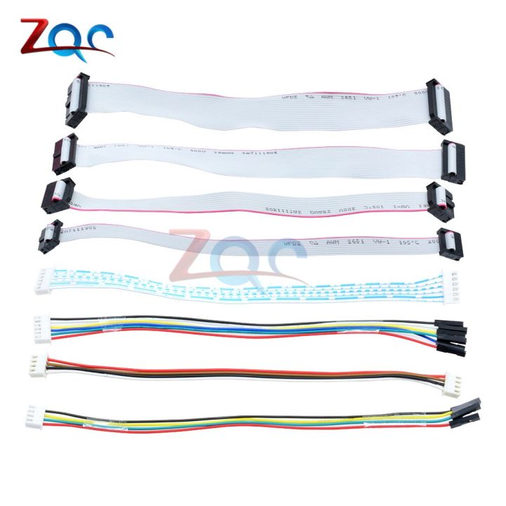 8Pcs%204P%206P%2010P%2020P%20Gray%20Flat%20Ribbon%20Data%20Cable%20For%20ARM%20Adapter%20Board%202.54mm%202.00mm%20Lenght%2020cm%20XH2.54%20to%2020cm%20DuPont%20Line%20-%20Image%202