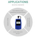 6 Wavelengths Mini Optical Power Meter Tester -50 to 26 Optical Fiber Tester Optical Work Rate Meter Handheld FTTH. 