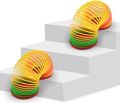 Magic Slinky Rainbow Springs Bounce - Rainbow Coil Spring Toy, Classic Novelty and Colorful Neon Plastic Toy | Party Supplies for Boys & Girls. 