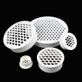 Insert Type Simple Floor Drain PVC 50-200 Round Pipe end cap Filter Net air vent. 
