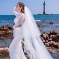 3M Elegant wedding veils bride 1 And 2 layers Bridal Wedding veil Accessories. 