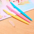Pack of 3 Tinkle Eyebrow Razor, 3pcs twinkle razor set Facial Hair Remover Eyebrow Trimmer, Sharp Mini Makeup Shaper, Lip Razor Beauty Tool Eyebrow Trimmer and Shaper Pain free Alternative for Beautiful Eyebrows (Pack of 3). 