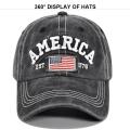 Streetwear Baseball Cap Comfortable Sunscreen American Snapback Hat Retro Style Embroidered Fashion Cap for Outdoor Sports Casual Men & Women Sun Protection. 