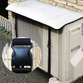 Sunscreen Aluminium Foil Air Conditioner Cover Silver Air Conditioner Protective Waterproof Dust Cover Outdoor. 