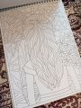 Coloring Book - Anxiety Relief - Adult Coloring Book -A4. 