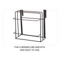 Kitchen Cabinet Wall Hanging Rack Chopping Board Wrought Iron Towel Rack Storage Storage Cutting Board Rack Appliances. 