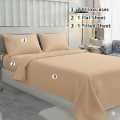 Plain Bedsheets 4 sets Gives your bedroom New and Attractive Look. 