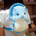 New Fashion Creative 3D Dinosaur Backpack Cute Animal Cartoon Plush Backpack Dinosaurs Bag for Children Kids Boy Gifts. 