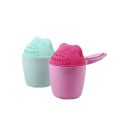 Baby Bath Mug Cartoon baby shower cap baby shampoo cup child bathing baby bath spoon child shampoo cup child bath baby bath shower mug green/pink. 