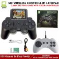 Games Controller Joystick 520 Game With Controller - S10 Handheld Game Pad Digital Game Player & Digital LED Display - Game For Boys & Children. 