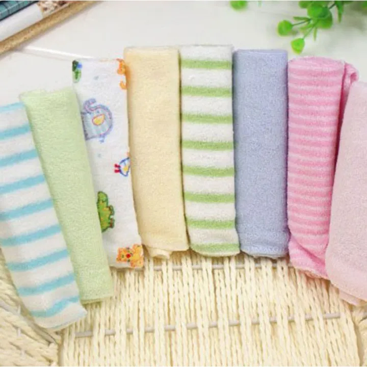 6%20pcs%20Infant%20Newborn%20Bath%20Towel%20Washcloth%20Children%20Handkerchief%20-%20Image%202