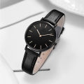 Women Luminous Watch Fashion Casual Leather Belt Watches Simple Ladies' Small Dial Quartz Clock Dress Wristwatches - Girls watch- Watch For Girls. 