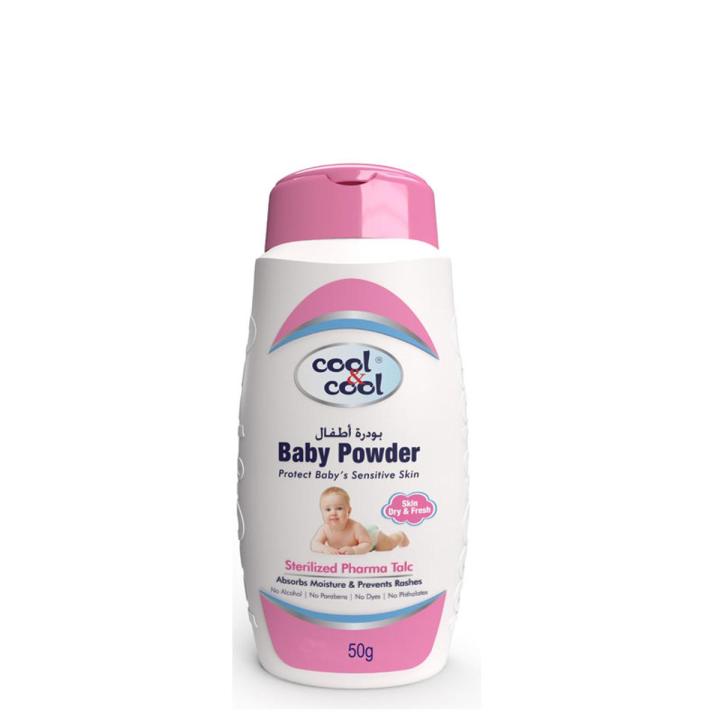 Cool and Cool - Baby Powder Sterilized 50gm