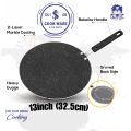 Tawa Non Stick Marble Coating 3D  Becolite Handle 12/13/14inch. 
