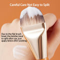 Foundation Makeup Brush, Flat Foundation Brush for Liquid and Cream Foundation Buildable Coverage, Skin-Friendly, Dense. 